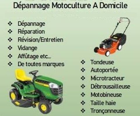 R&eacute;paration   OUTILS DE JARDIN 0 58000 Nevers