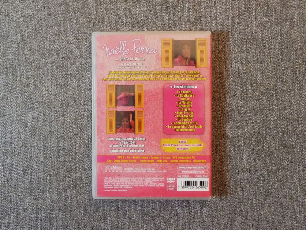 Noelle Perna dans Mado La Ni&ccedil;oise- Jean David Curtis- Sony DVD et blu-ray