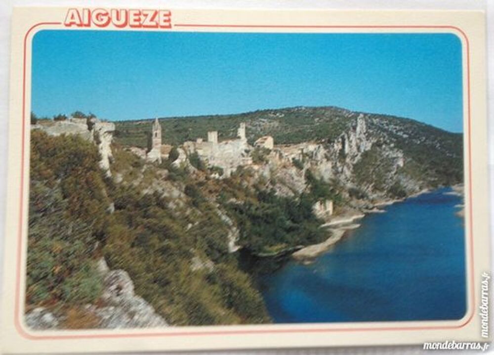 Carte postale Aigueze 