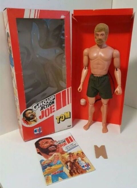 GROUP ACTION JOE MANNEQUIN TOM COMPLET BOITE CEJI ARBOIS 1975 300 Champs-sur-Marne (77)