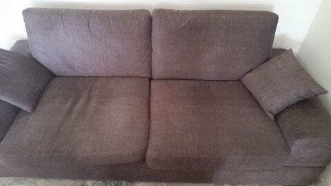 Grand canap tissus marron 170 Sauveterre-de-Barn (64)