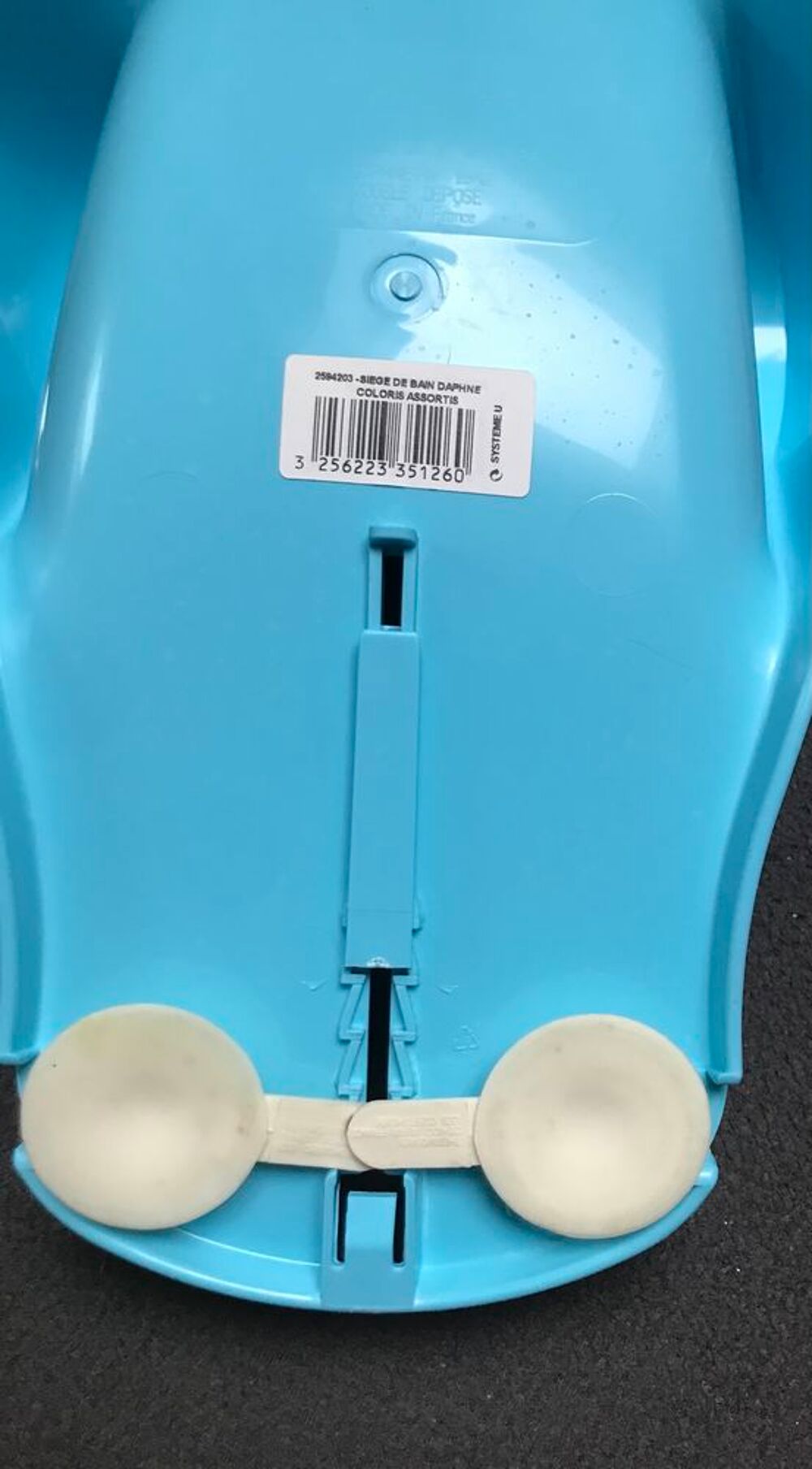 Lot si&egrave;ge de bain + thermom&egrave;tre de bain Puériculture