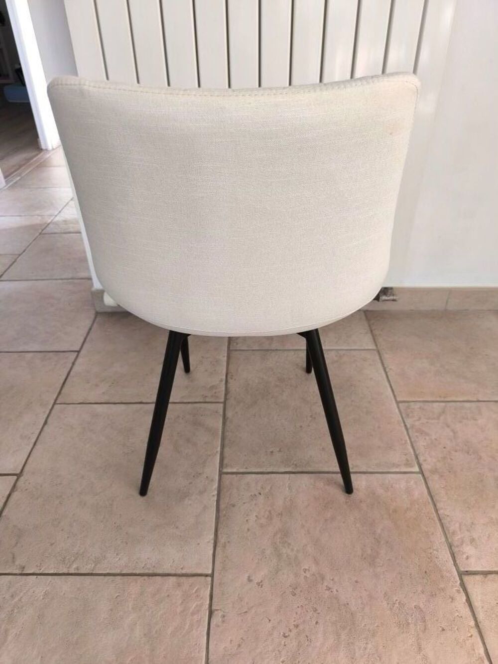 Chaises tissus beige Meubles