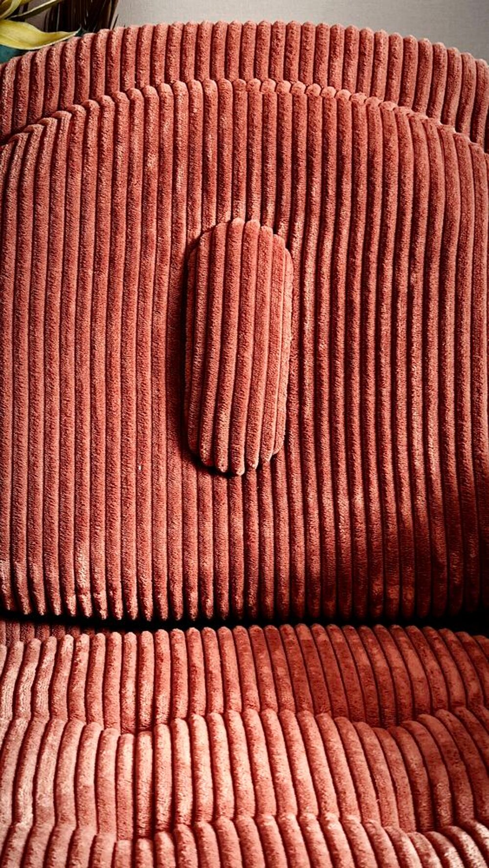 Fauteuil velours rouille Meubles