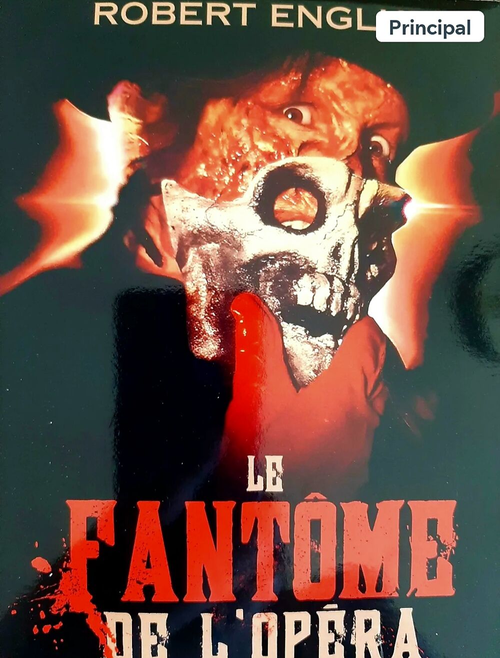 Le fant&ocirc;me de l'op&eacute;ra bluray DVD et blu-ray