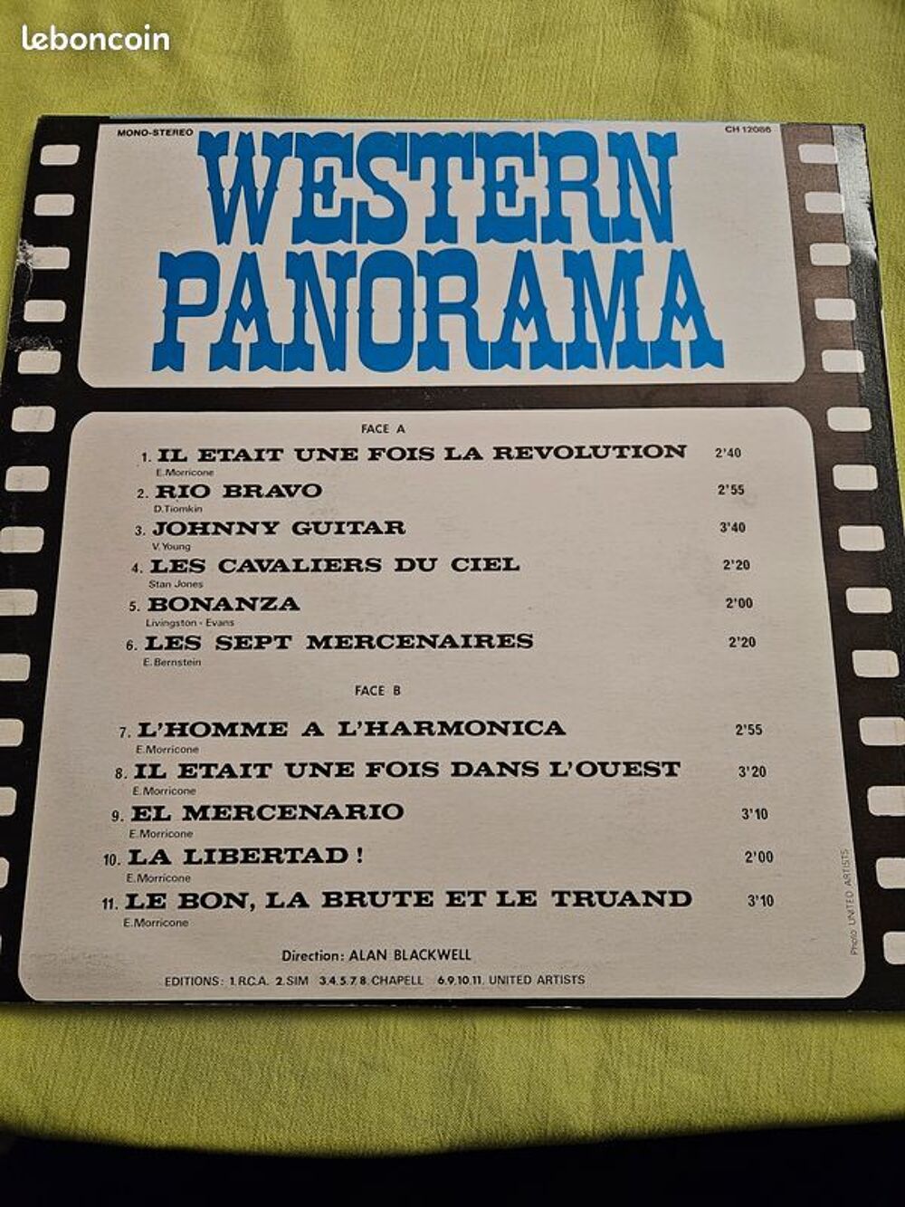 Western Panorama" Directed By ? Alan Blackwell 12086 CD et vinyles