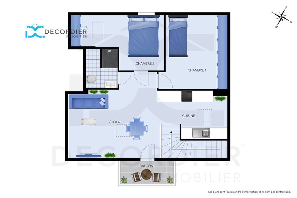 Vente Appartement APPARTEMENT T3 - CLIMATISÉ - 64,01 M² DONT 45 M² CARREZ Thonon les bains