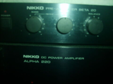 ampli et préampli NIKKO 150 Gignac-la-Nerthe (13)