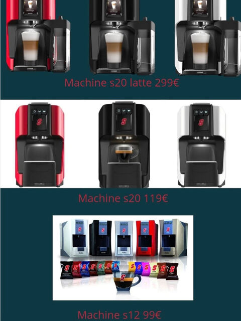 Cafeti�re dosettes automatique S20 neuve plus dosettes 149 Saint-Geoirs (38)