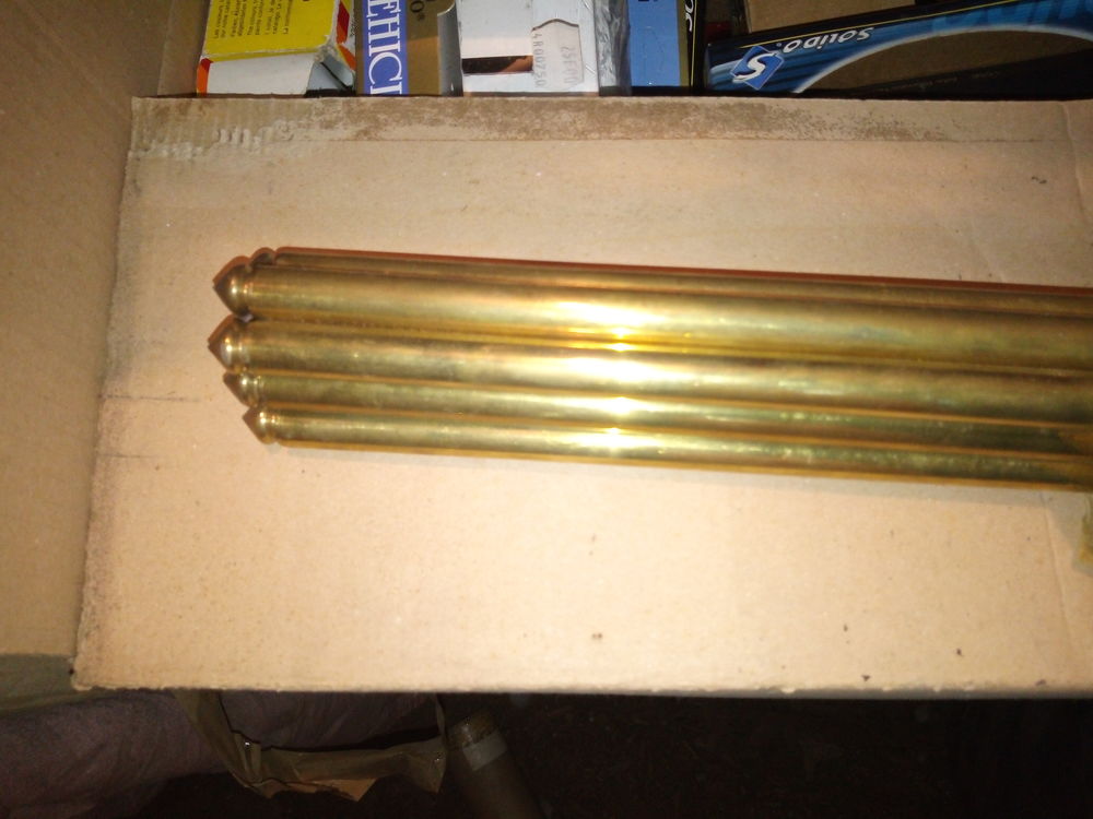 Tringles d'escalier neuves des ann&eacute;es 60 Décoration