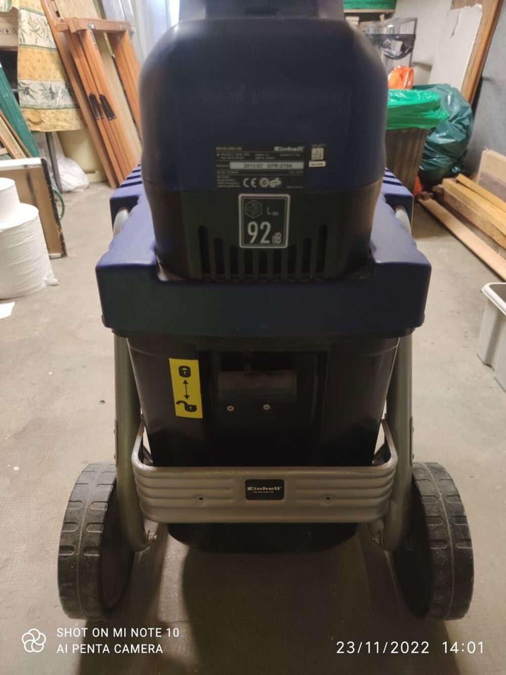 Broyeur &eacute;lectrique EINHELL GC-RS 2845 CB Jardin