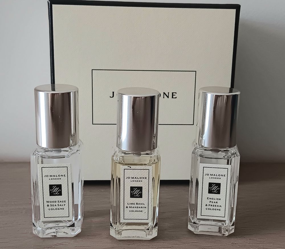  Parfum JO Malone Coffret 3 Eaux de Cologne 9ml Décoration
