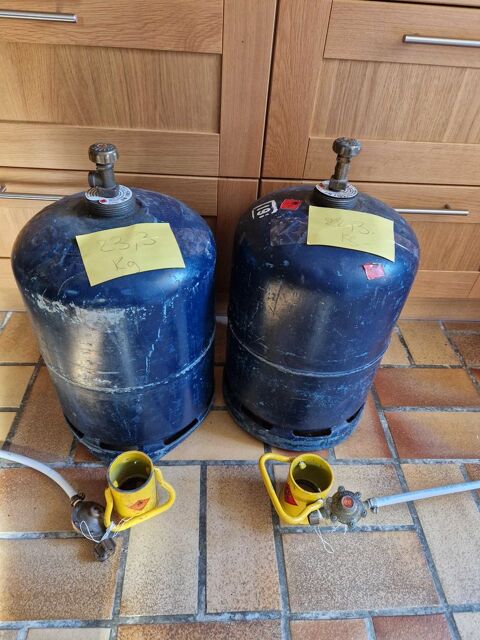 Bouteille de gaz Butane avec détendeur et poignée Anse (69)