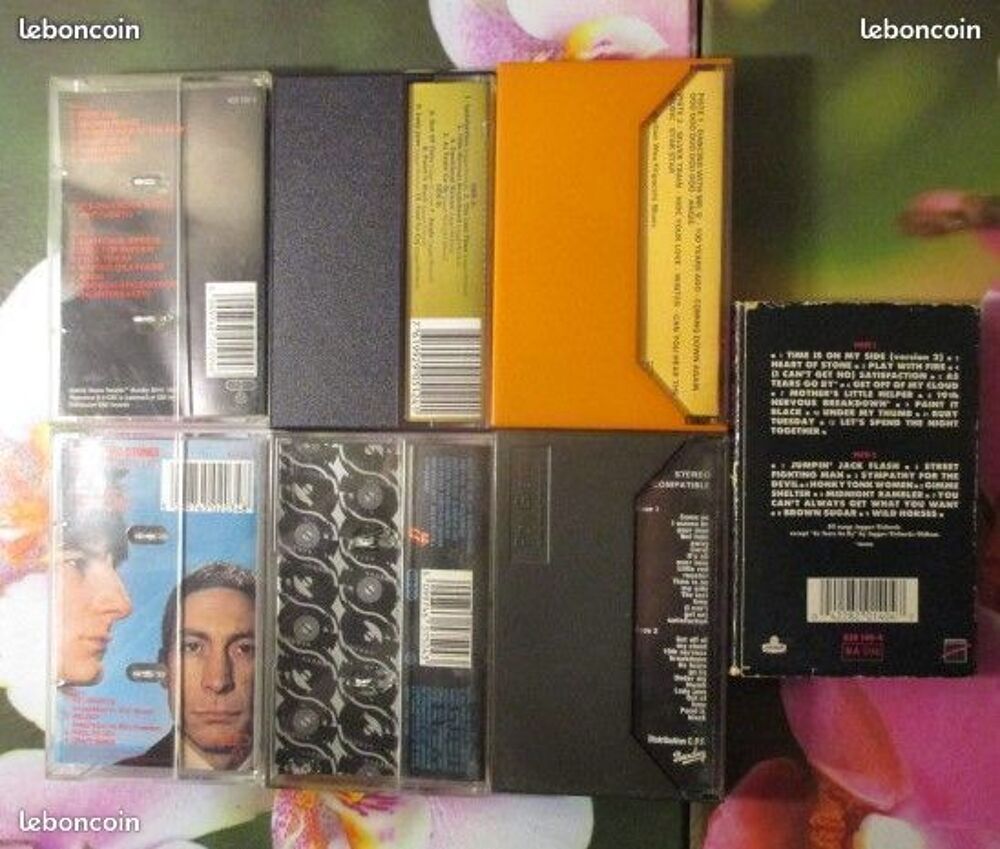 Cassettes audio The Rolling Stones CD et vinyles