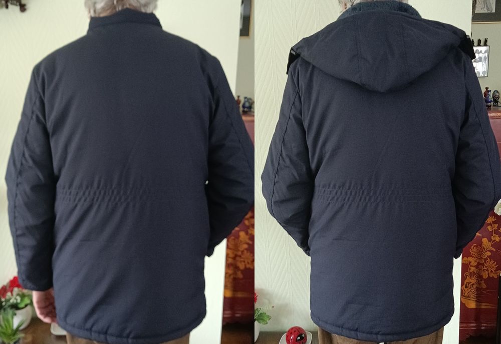 Parka d'hiver Frostguard Bleu fonc&eacute;&nbsp;; taille XXL&nbsp; Vêtements