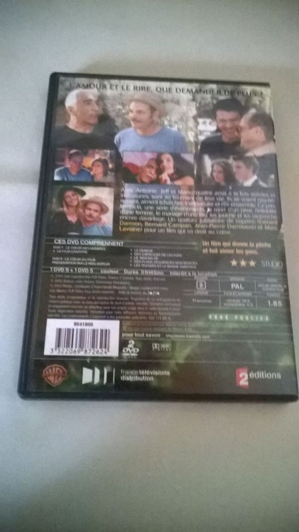 DVD Le C?ur des hommes
G&eacute;rard Darmon Jean-Pierre Darroussi DVD et blu-ray