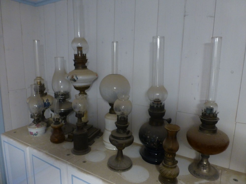 lot de 11 lampes &agrave; p&eacute;trole Décoration