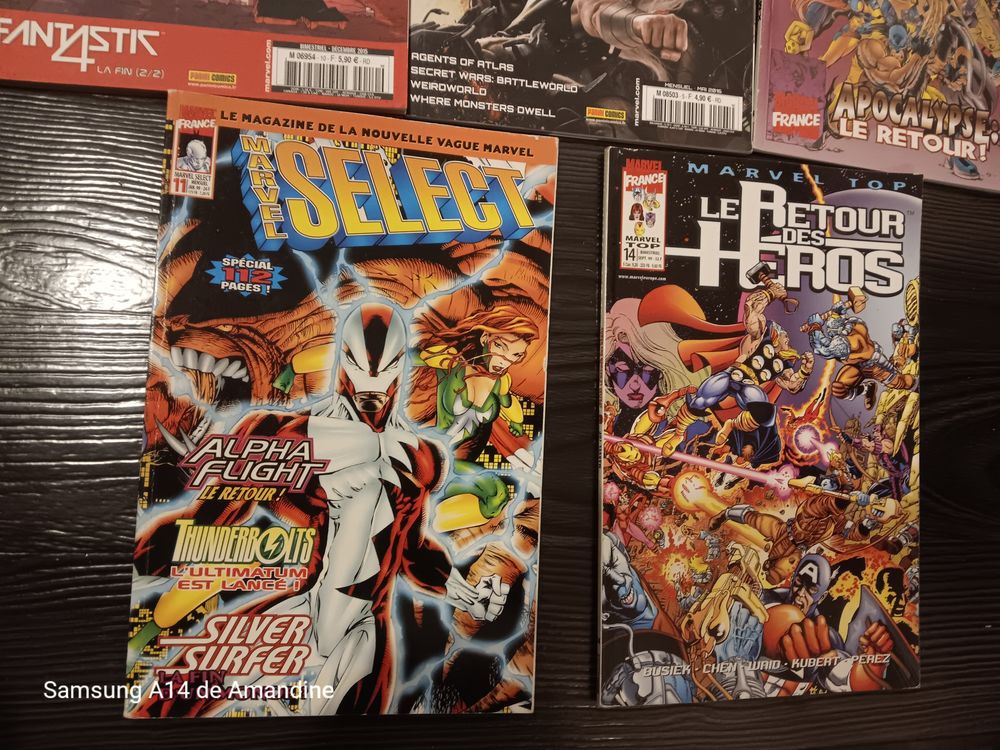 Lot de COMICS MARVEL Livres et BD