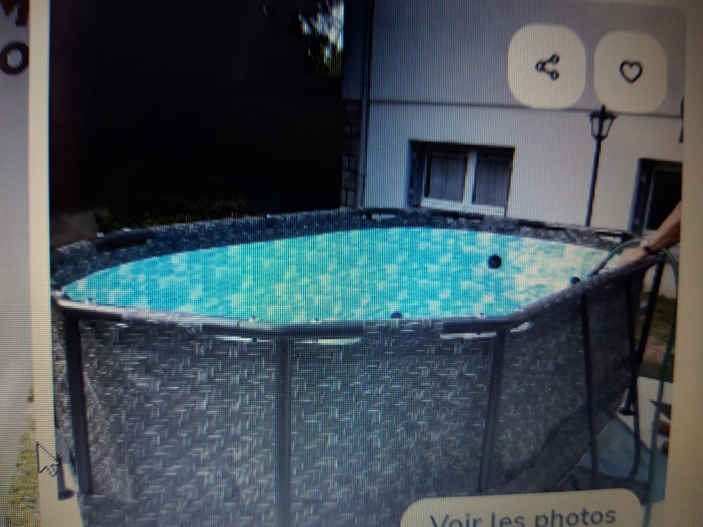 piscine tubullaire Jardin