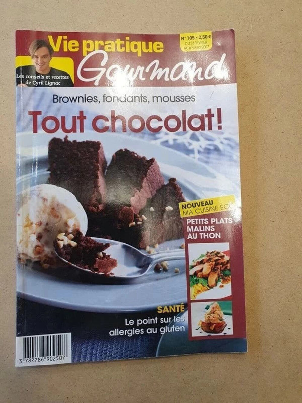 magazine de recette chocolat Livres et BD