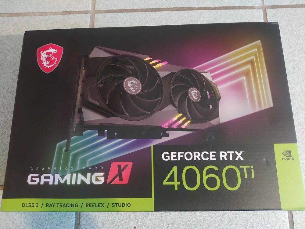 MSI GeForce RTX 4060 Ti Gaming X 8G Matériel informatique