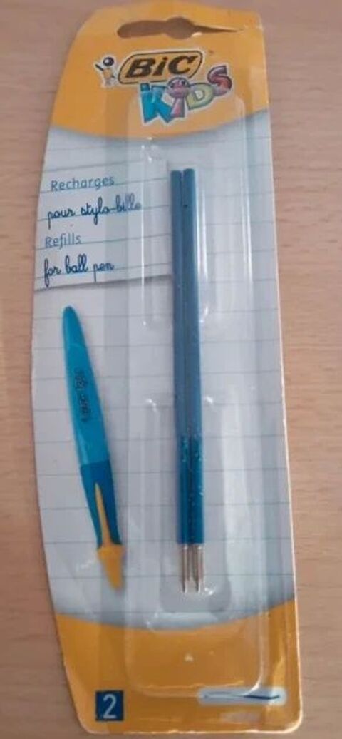 Recharges pour stylo-bille Bic Kids (neuf sous blister)
Poitiers (86)