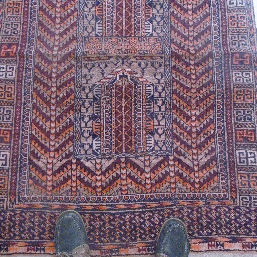 Tapis du moyen orient fait main fin du XIX&eacute;me, 140x96 Décoration