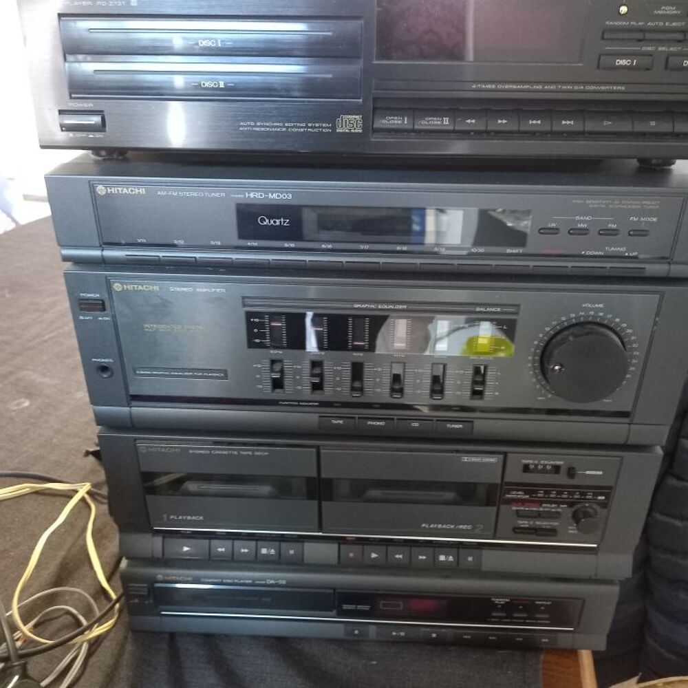 Chaine HIFI Double CD Double k7 Audio et hifi