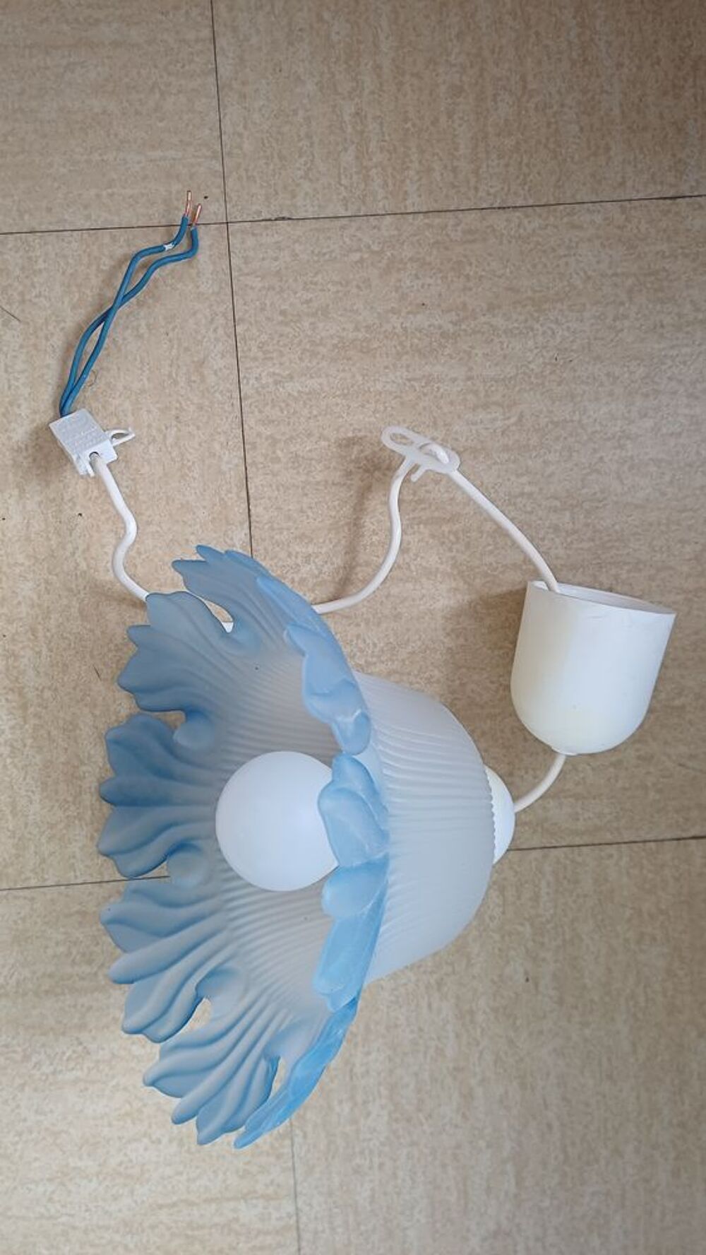 Lustre en verre pour salon Décoration
