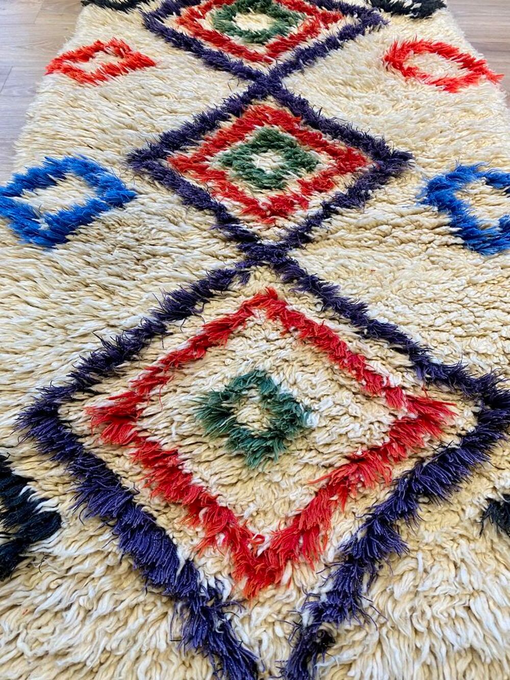 Tapis berb&egrave;re Azilal Décoration