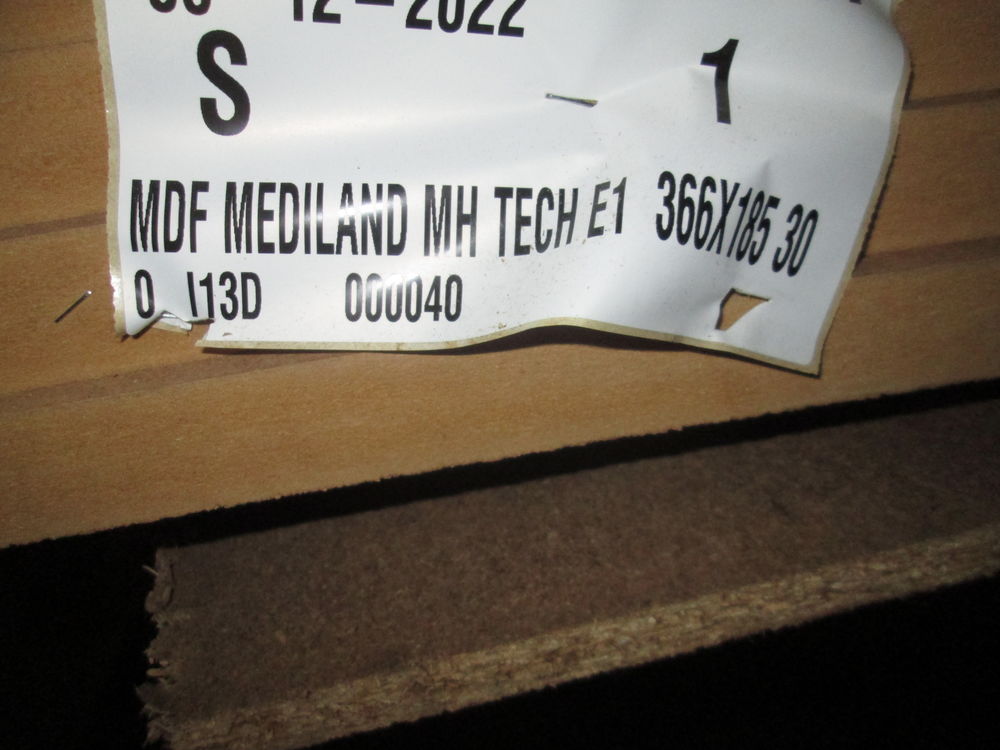 PANNEAU en MEDIUM en 30 mm MDF MEDILAND Bricolage