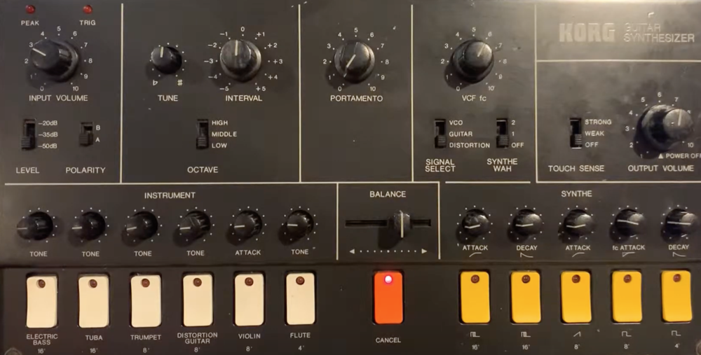 Synth&eacute;tiseur KORG X-911 Instruments de musique