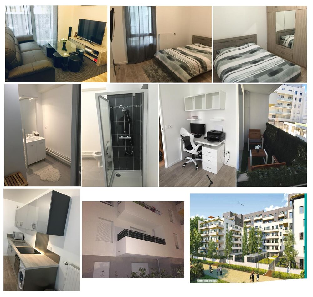 Vente Appartement Àppartement F2 de 43,53 m² avec balcon et parking Choisy-le-roi