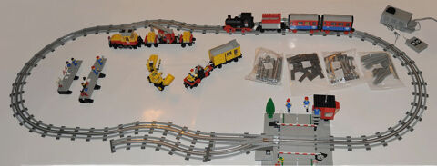Trains �lectrique 12V lego de 1985 vintage ? 7715 et 7735 2300 Orl�ans (45)