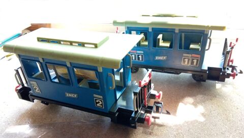 Train voyageur Playmobil 4000 vintage : rail, wagon 10 Beauchamp (95)