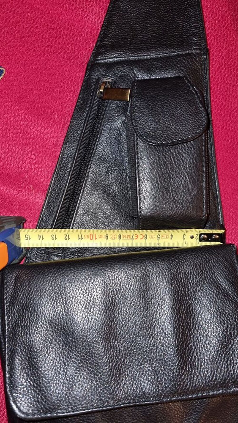 Sac bandouli&egrave;re port&eacute; &eacute;paule travers ou mono bretelle dos Maroquinerie