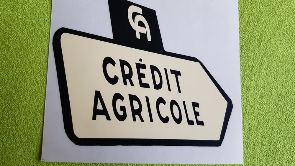 AUTOCOLLANT CR&Eacute;DIT AGRICOLE 