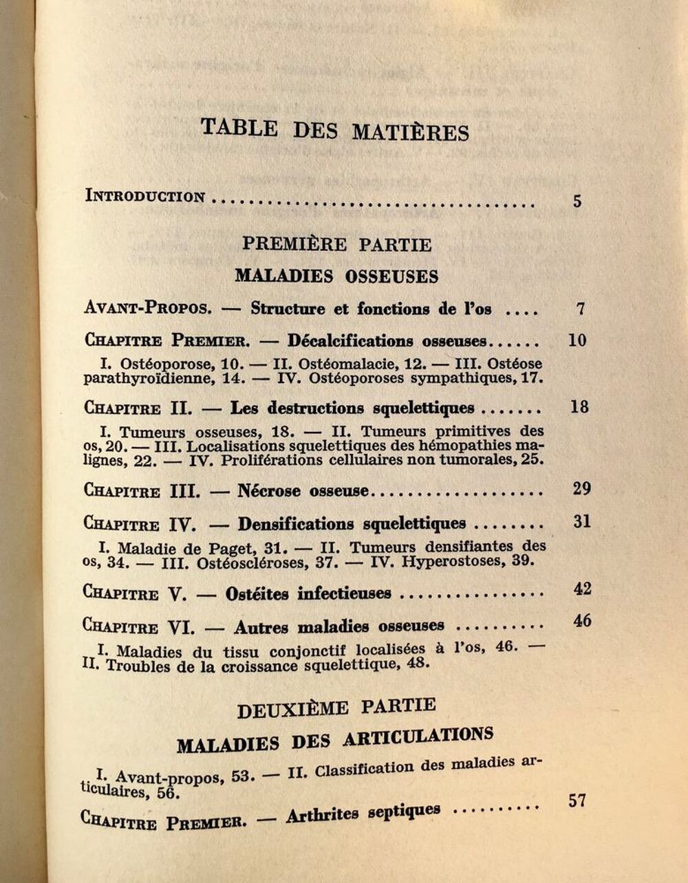 Les maladies de squelette de F.Coste ; Livre de 128 pages Livres et BD