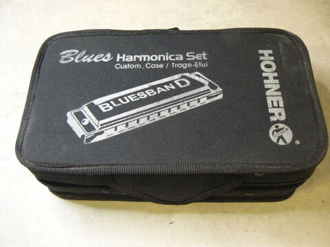 Blues harmonica set Hohner et support K&M 90 Mormoiron (84)