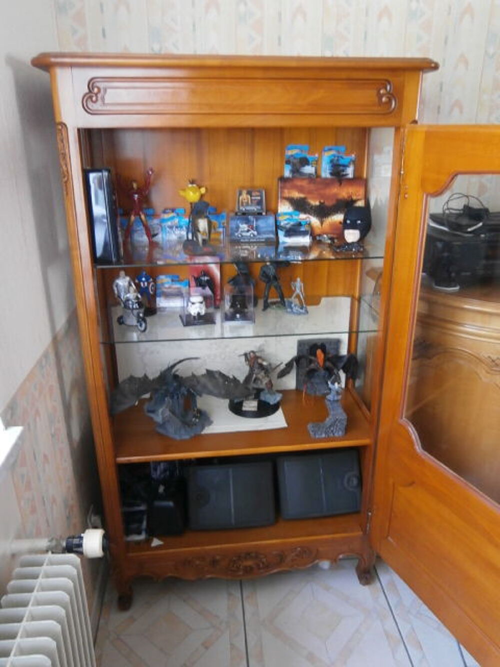 Meuble vitrine en bois massif Meubles