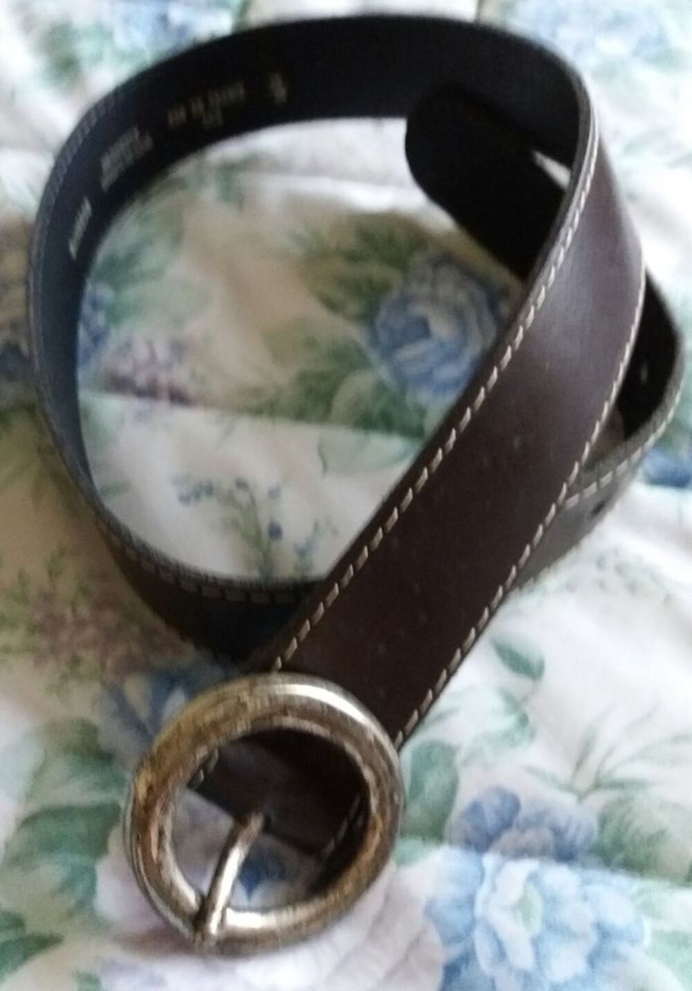 Ceinture en cuir Maroquinerie