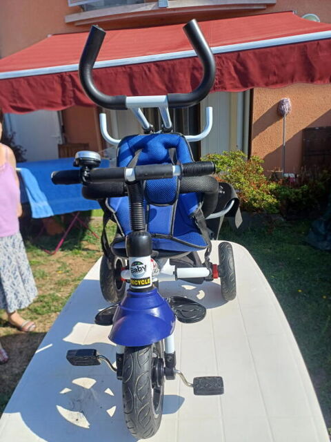 Tricycle enfant bleu avec harnais Tarbes (65)