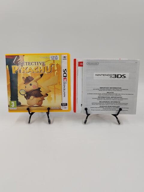 Jeu Nintendo 3DS D�tective Pikachu en boite, complet 24 Vulbens (74)