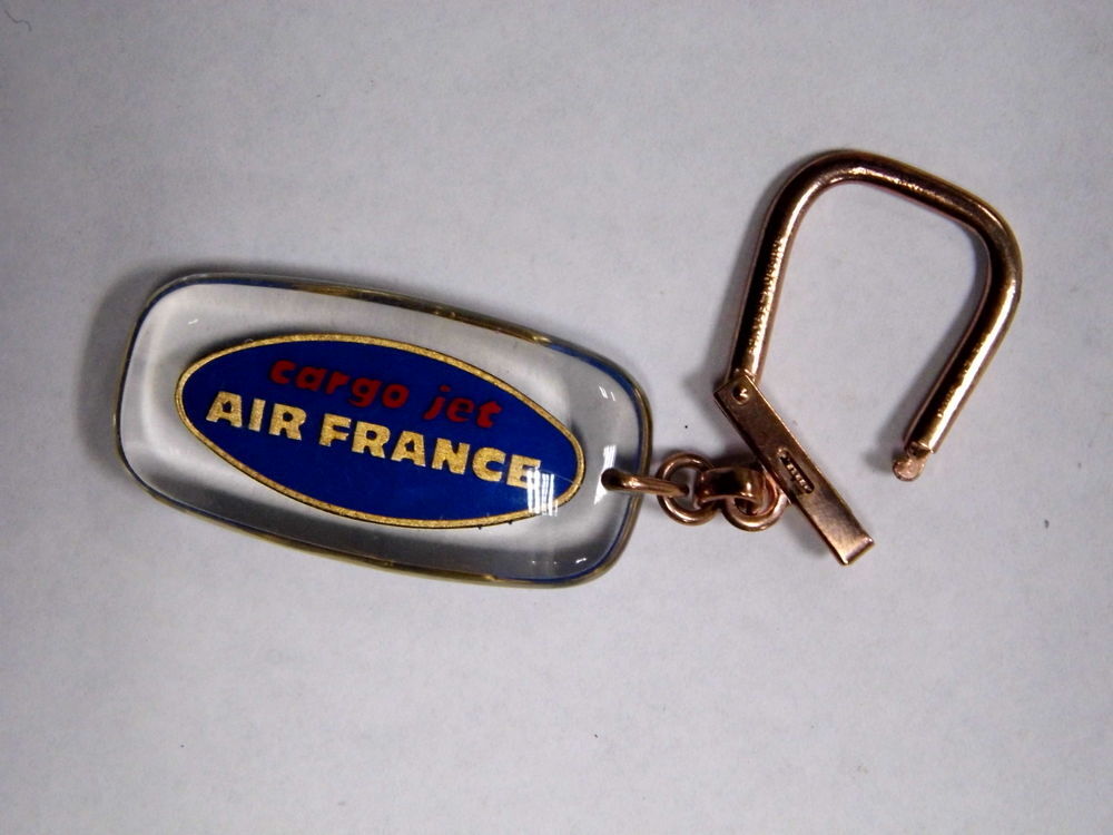 AIR FRANCE CARGO JET PORTE CLE BOURBON VINTAGE 