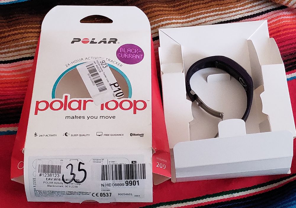Polar Loop - Suivi d'activit&eacute;s - 4 Mo - Bluetooth - 38 g Bijoux et montres