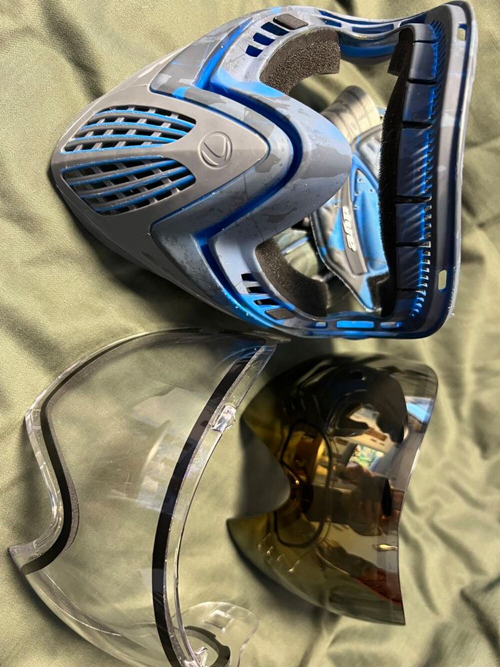 Kit de paintball , lanceur , loader , casque Sports
