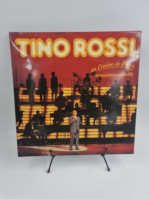 Vinyle 33 tours Tino Rossi au Casino de Paris Enregistrement 5 Vulbens (74)