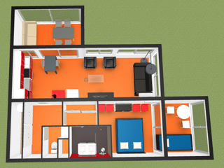  Appartement � vendre 3/4 pi�ces 55 m�