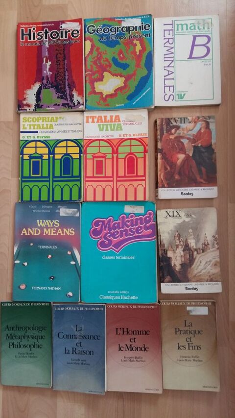 ANCIENS LIVRES SCOLAIRES. 5 Valenciennes (59)