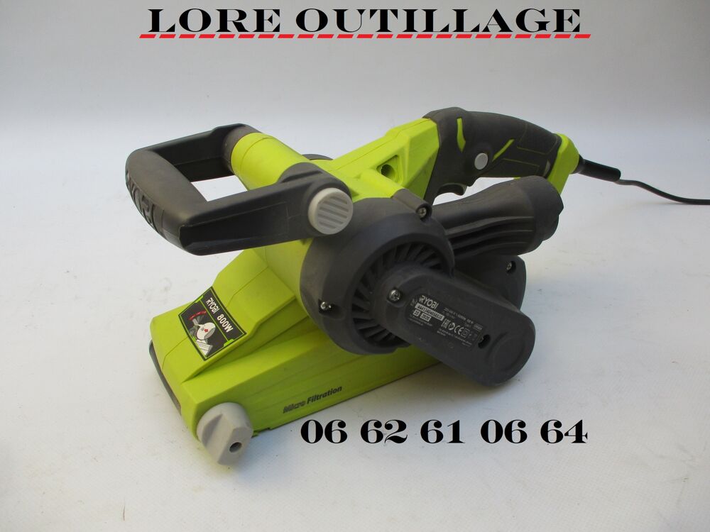 RYOBI EBS800V - Ponceuse &agrave; bande Bricolage